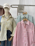 MATINEE Stripes Collar Down Formal Shirts